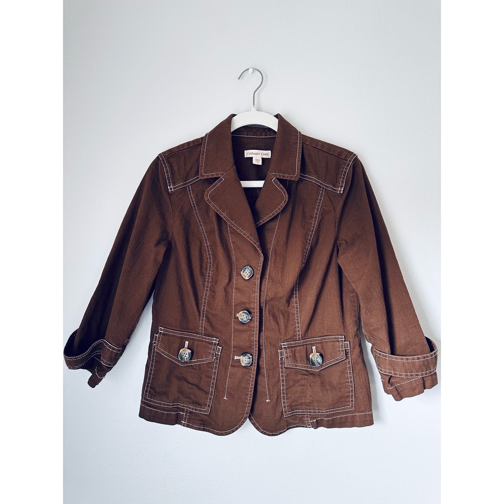 Y2K Brown Jacket